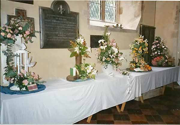 Hitchen's Plaque and Vestry